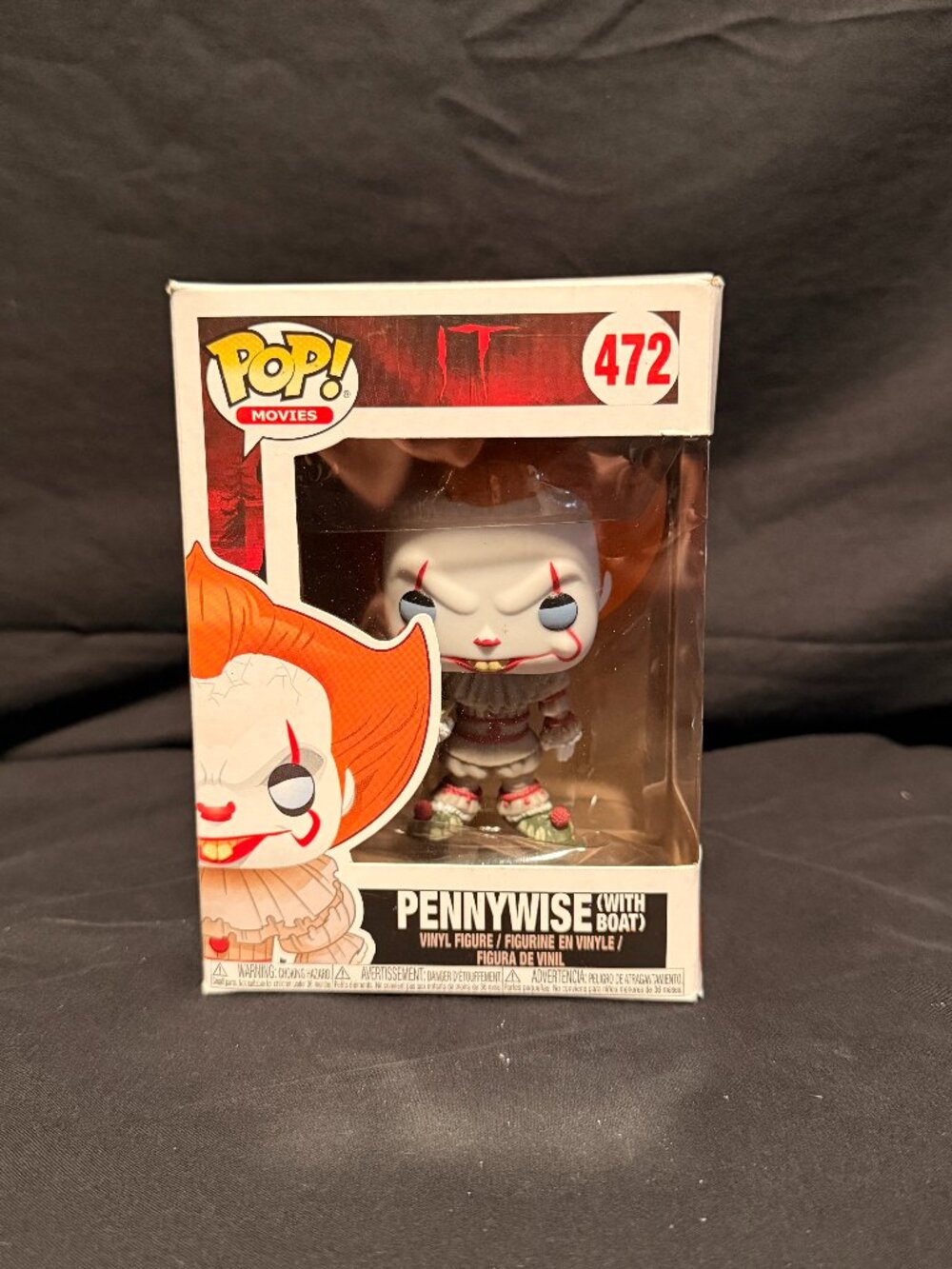 Funko Pop! Movies IT Pennywise (With Boat) #472
